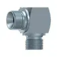 Racor en codo 90º con Asiento Macho fijo-Macho Fijo BSP