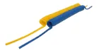 Espiral en Poliuretano 98 Shore con terminales rectos. Terminal corto/largo color azul o amarillo
